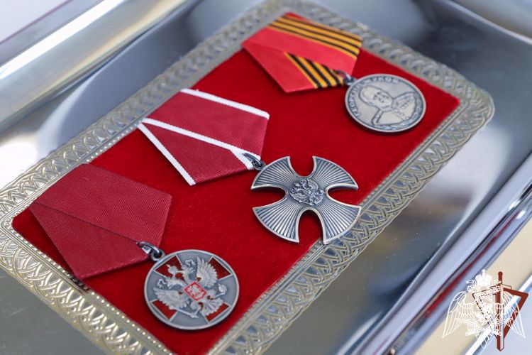 COLONEL GENERAL VIKTOR STRIGUNOV PRESENTED STATE AWARDS TO THE MILITARY PERSONNEL AND EMPLOYEES OF ROSGUARD FOR THE COURAGE SHOWN DURING THE SPECIAL MILITARY OPERATION