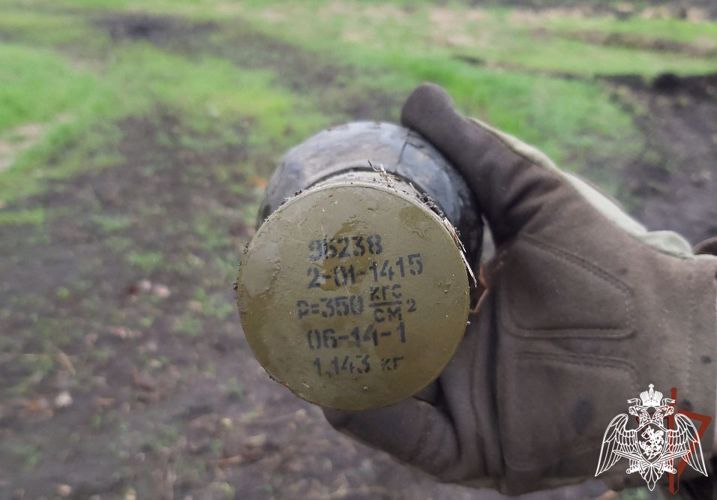 THE ROSGUARD SPECIAL FORCES UNITS DISCOVERED MINED BODIES OF UKRAINIAN MILITARY SERVICEMEN IN THE KHARKOV REGION