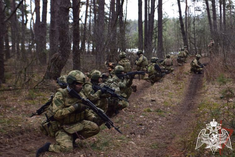 THE ROSGUARD SPECIAL FORCES SERVICEMEN ELIMINATED THE LEADER OF THE TERRITORIAL DEFENSE CELL OF UKRAINE IN THE KHARKOV REGION