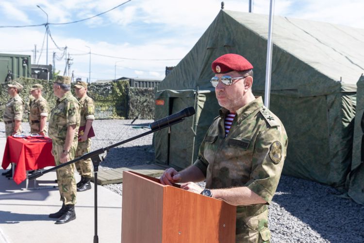 THE DIRECTOR OF ROSGUARD VISITED THE NATIONAL GUARD TROOPS UNITS IN THE KHERSON REGION