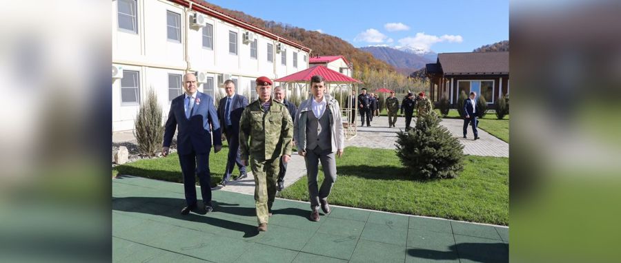 ARMY GENERAL VIKTOR ZOLOTOV OPENED A NEW TEMPORARY DEPLOYMENT POINT OF THE ROSGUARD MILITARY PERSONNEL AND EMPLOYEES IN SOCHI