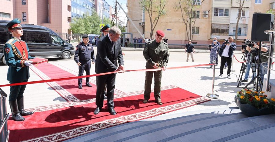 ARMY GENERAL VIKTOR ZOLOTOV MADE A WORKING TRIP TO THE ASTRAKHAN REGION