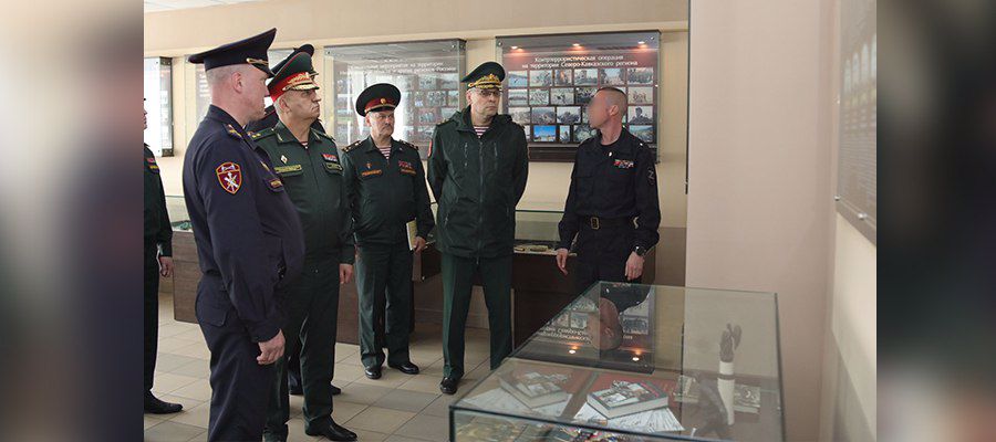 THE STATE SECRETARY - DEPUTY DIRECTOR OF THE ROSGUARD COLONEL GENERAL OLEG PLOKHOI MADE A WORKING TRIP TO NIZHNY NOVGOROD
