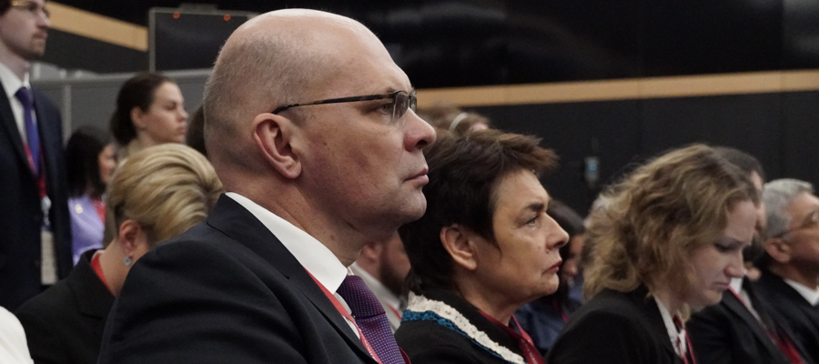 COLONEL GENERAL OLEG PLOKHOI PARTICIPATES IN THE ST. PETERSBURG INTERNATIONAL LEGAL FORUM