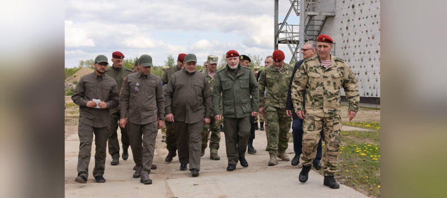 ALEXEI VOROBYOV EXAMINED THE READINESS OF THE ROSGUARD SPECIAL FORCES SERVICEMEN FOR THE MAROON BERET TEST AND HELD A WORKING MEETING WITH FOREIGN COLLEAGUES
