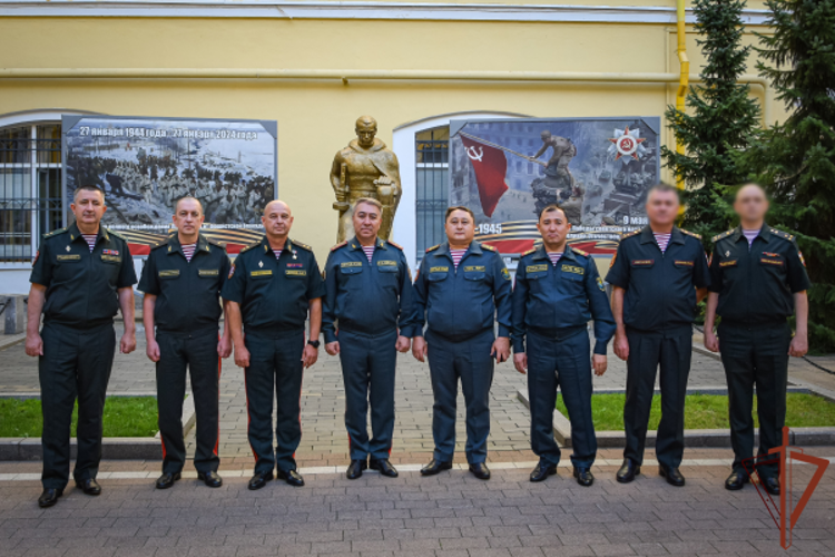 DELEGATION OF THE NATIONAL GUARD OF KAZAKHSTAN VISITED THE NORTH-WEST DISTRICT OF THE ROSGUARD