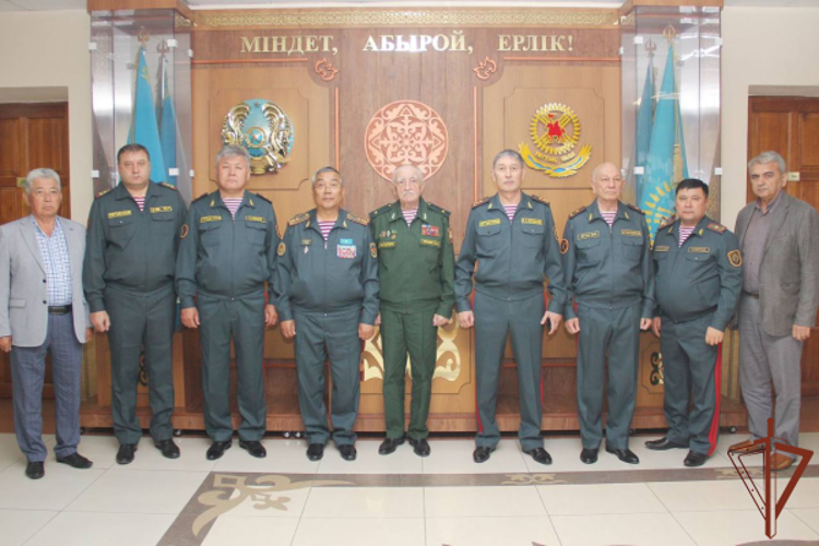 A REPRESENTATIVE OF THE URAL DISTRICT OF THE ROSGUARD VISITED THE NATIONAL GUARD OF THE MINISTRY OF INTERNAL AFFAIRS OF THE REPUBLIC OF KAZAKHSTAN